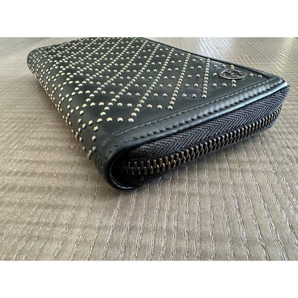 Authentic Gucci Diamante Studded Zippy Long Wallet - Picture 6 of 12